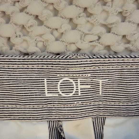 LOFT Women's Gray Trousers - Picture 2 of 12